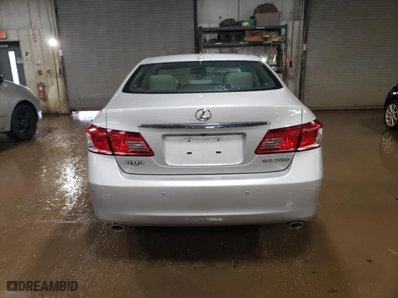 2011 Lexus ES 350 with VIN JTHBK1EG6B2424075, listed as a Copart auction lot 47582505 with 168,754 mi miles and Salvage Title. Bid and sale history available at carsss.com. Image 6.