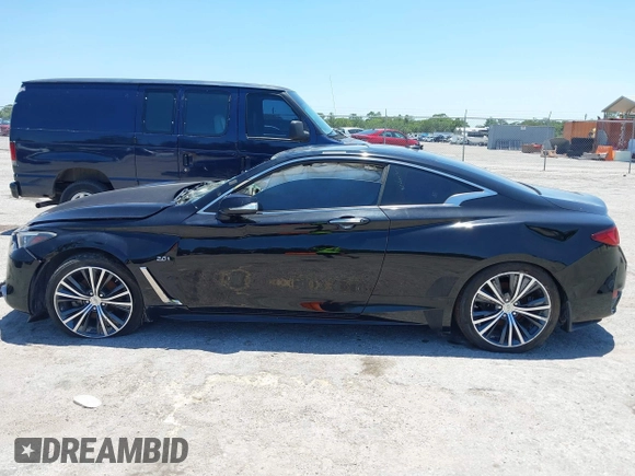 2017 Infiniti Q60 Premium with VIN JN1CV7EK0HM110054, listed as a IAAI auction lot 42293475 with Not provided miles and . Bid and sale history available at DreamBid. Image 14.