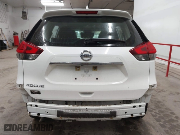 2017 Nissan Rogue S with VIN KNMAT2MT4HP559887, listed as a IAAI auction lot 41721946 with 97,692 mi miles. Bid and sale history available at carsss.com. Image 16.