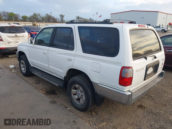 1999 Toyota 4Runner SR5 with VIN JT3GN86R5X0098655, listed as a IAAI auction lot 41783623 with 238,768 mi miles and . Bid and sale history available at DreamBid. Image 3.