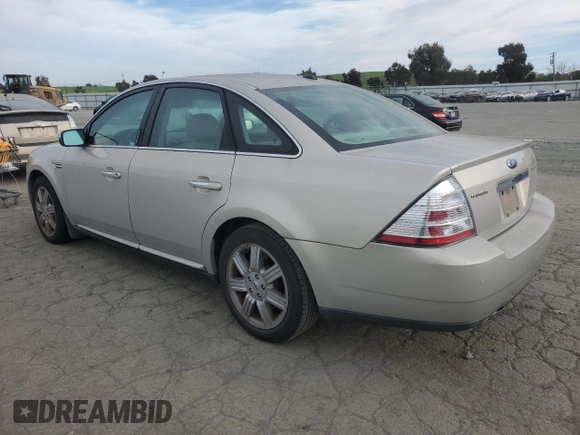 2009 Ford Taurus Limited with VIN 1FAHP25W69G118572, listed as a Copart auction lot 47356135 with 124,956 mi miles and Clean Title. Bid and sale history available at carsss.com. Image 2.