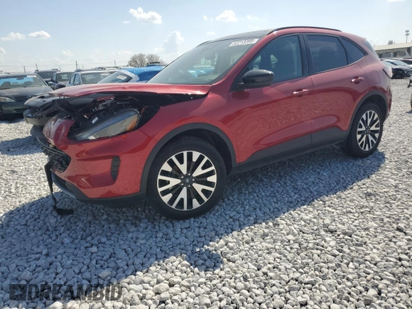 2020 Ford Escape SE Sport Hybrid with VIN 1FMCU9BZXLUA45425, listed as a Copart auction lot 52213395 with 88,996 mi miles and Salvage title. Bid and sale history available at DreamBid. Image 1.