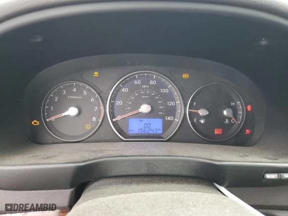 2011 Hyundai Santa Fe GLS with VIN 5XYZG3AB3BG001662, listed as a Copart auction lot 51941055 with 156,243 mi miles and Clean Title. Bid and sale history available at carsss.com. Image 9.