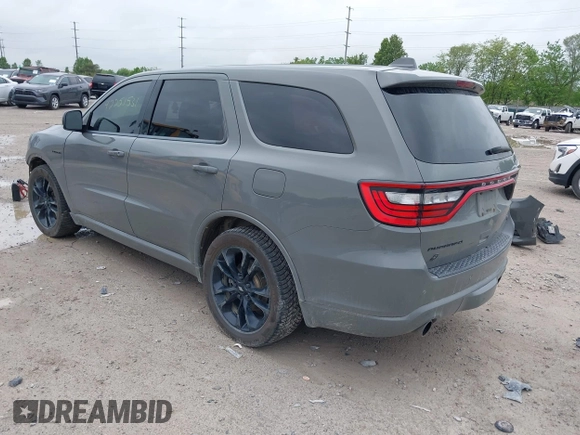 2020 Dodge Durango R/T with VIN 1C4SDJCT2LC433279, listed as a IAAI auction lot 42251531 with 80,631 mi miles and . Bid and sale history available at DreamBid. Image 3.