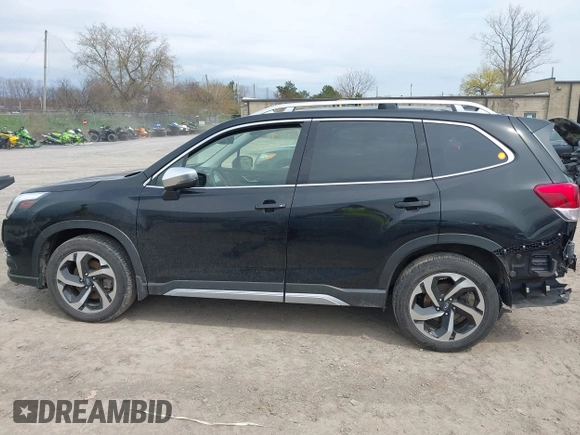 2023 Subaru Forester Touring with VIN JF2SKARC2PH537438, listed as a IAAI auction lot 42085834 with 14,456 mi miles. Bid and sale history available at carsss.com. Image 14.
