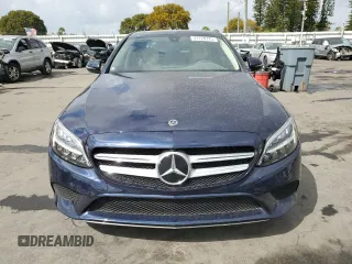 2021 Mercedes-Benz C 300 with VIN W1KWF8DB5MR632714, listed as a Copart auction lot 47728725 with 36,146 mi miles and Salvage Title. Bid and sale history available at carsss.com. Image 5.