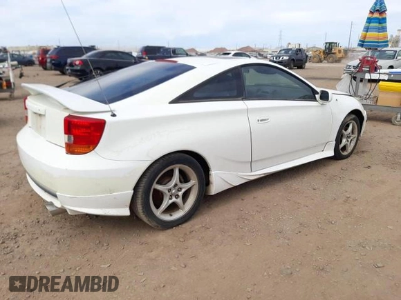 2000 Toyota Celica GTS with VIN JTDDY38T3Y0023164, listed as a Copart auction lot 66688215 with 246,571 mi miles and Clean title. Bid and sale history available at DreamBid. Image 3.