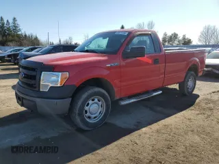 2013 Ford F-150 XL with VIN 1FTMF1EM6DKE84610, listed as a Copart auction lot 50074155 with 272,671 mi miles and Clean Title. Bid and sale history available at carsss.com. Image 1.