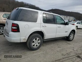 2008 Ford Explorer XLT with VIN 1FMEU63E78UB32385, listed as a Copart auction lot 48007755 with 144,841 mi miles and Salvage Title. Bid and sale history available at carsss.com. Image 3.