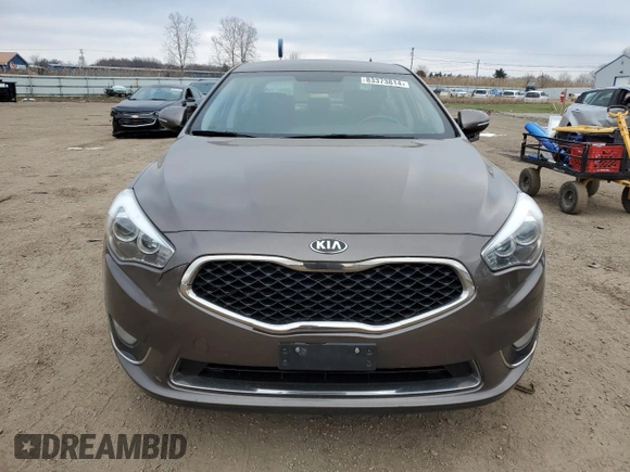 2014 Kia Cadenza Premium with VIN KNALN4D73E5167442, listed as a Copart auction lot 83373814 with 66,552 mi miles and Salvage Title. Bid and sale history available at carsss.com. Image 5.
