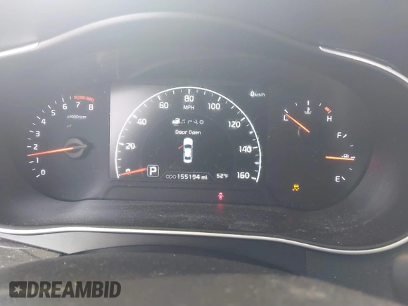 2014 Kia Cadenza Premium with VIN KNALN4D74E5138497, listed as a IAAI auction lot 41678439 with 155,194 mi miles. Bid and sale history available at carsss.com. Image 7.