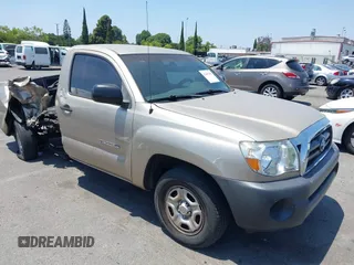 2006 Toyota Tacoma z VIN 5TENX22N46Z287017, wystawiony jako IAAI lot #42465989 z przebiegiem 167 309 mil mil oraz . Historia ofert i sprzedaży dostępna na DreamBid. Obrazek 1.