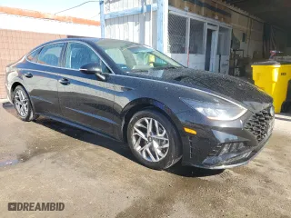 2021 Hyundai Sonata SEL with VIN KMHL64JA5MA165712, listed as a Copart auction lot 44232555 with 104,009 mi miles and Clean Title. Bid and sale history available at carsss.com. Image 4.