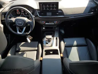 2023 Audi Q5 Sportback S line Premium Plus with VIN WA15AAFY8P2059697, listed as a Copart auction lot 70854874 with 7,650 mi miles and Salvage Title. Bid and sale history available at carsss.com. Image 8.
