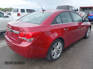 2011 Chevrolet Cruze LTZ with VIN 1G1PH5S99B7291648, listed as a IAAI auction lot 41954447 with 112,985 mi miles and . Bid and sale history available at DreamBid. Image 4.