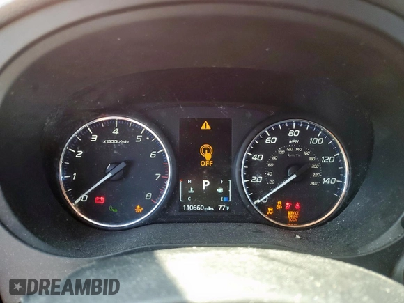 2020 Mitsubishi Outlander SE with VIN JA4AD3A39LZ025105, listed as a Copart auction lot 58227805 with 110,660 mi miles and Clean title. Bid and sale history available at DreamBid. Image 9.