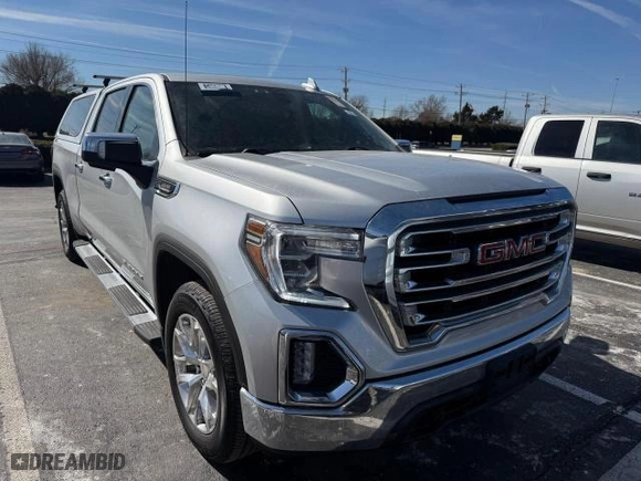 2021 GMC Sierra 1500 SLT with VIN 3GTU9DET6MG132893, listed as a Copart auction lot 46848075 with 151,382 mi miles and Clean Title. Bid and sale history available at carsss.com. Image 1.