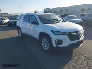 2022 Chevrolet Traverse LS with VIN 1GNERFKW4NJ104127, listed as a IAAI auction lot 41634489 with 47,538 mi miles. Bid and sale history available at carsss.com. Image 1.