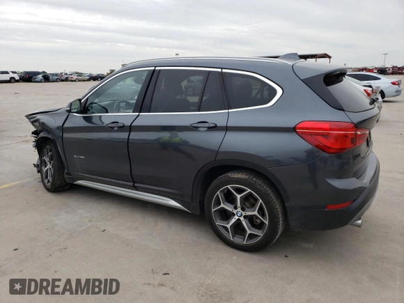 2017 BMW X1 sDrive28i with VIN WBXHU7C35H5H35194, listed as a Copart auction lot 47400983 with 80,312 mi miles and . Bid and sale history available at DreamBid. Image 2.