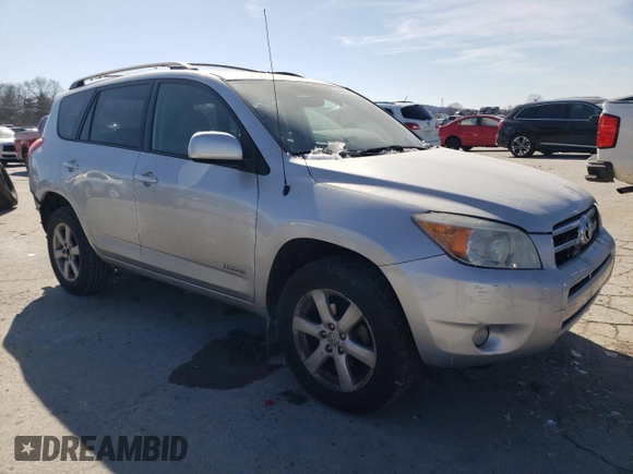 2007 Toyota RAV4 Limited with VIN JTMZK31V575006936, listed as a Copart auction lot 46413975 with 209,126 mi miles and Salvage Title. Bid and sale history available at carsss.com. Image 4.