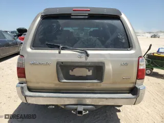 2001 Toyota 4Runner SR5 with VIN JT3GN86R710210931, listed as a Copart auction lot 53131075 with 0 mi miles and Clean Title. Bid and sale history available at carsss.com. Image 6.