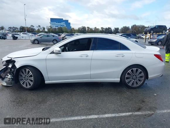 2019 Mercedes-Benz CLA with VIN WDDSJ4EB5KN753560, listed as a IAAI auction lot 41786979 with 56,528 mi miles. Bid and sale history available at carsss.com. Image 14.