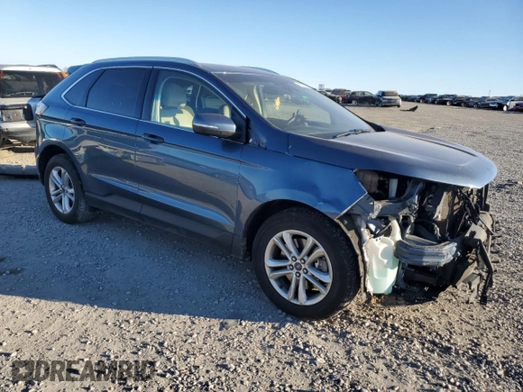 2019 Ford Edge SEL with VIN 2FMPK4J95KBC40185, listed as a Copart auction lot 43233055 with 102,951 mi miles and Salvage Title. Bid and sale history available at carsss.com. Image 4.