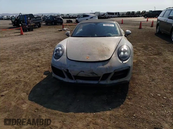 2018 Porsche 911 Carrera S with VIN WP0CB2A98JS147091, listed as a Copart auction lot 70023914 with 49,850 mi miles and Salvage Title. Bid and sale history available at carsss.com. Image 10.