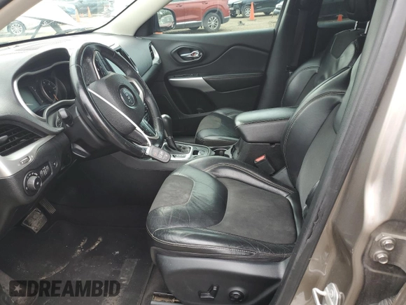 2018 Jeep Cherokee Latitude Plus with VIN 1C4PJLLB4JD605417, listed as a Copart auction lot 58005145 with 176,231 mi miles and Salvage title. Bid and sale history available at DreamBid. Image 7.
