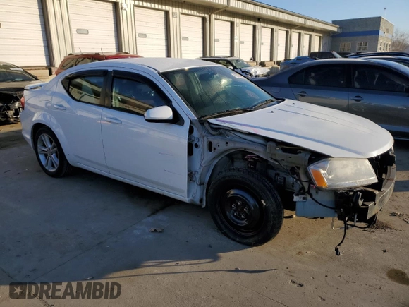 2012 Dodge Avenger SXT Plus with VIN 1C3CDZEG1CN150772, listed as a Copart auction lot 48378435 with 162,478 mi miles and Salvage Title. Bid and sale history available at carsss.com. Image 4.