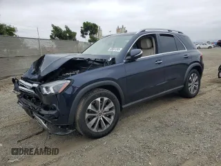 2021 Mercedes-Benz GLE 350 z VIN 4JGFB4KB7MA389256, wystawiony jako Copart lot #58961285 z przebiegiem 53 690 mil mil oraz Szkoda całkowita • Salvage title. Historia ofert i sprzedaży dostępna na DreamBid. Obrazek 1.