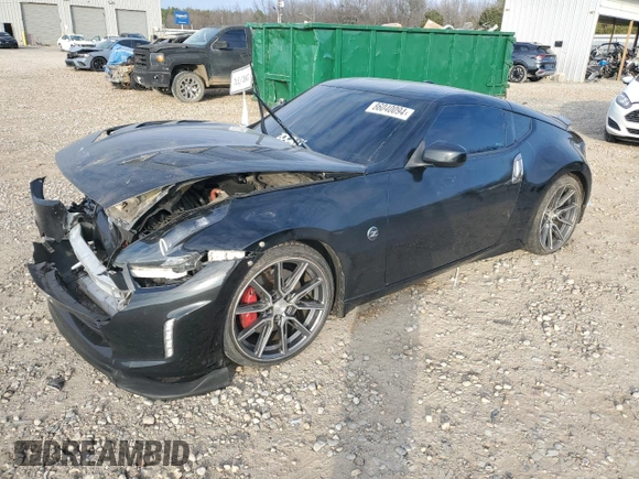 2019 Nissan 370Z Sport Touring with VIN JN1AZ4EH4KM422304, listed as a Copart auction lot 86040094 with 72,970 mi miles and Salvage Title. Bid and sale history available at DreamBid. Image 1.
