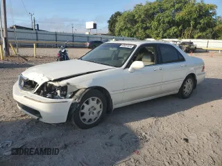 2004 Acura RL w/Navigation System with VIN JH4KA96654C008281, listed as a Copart auction lot 68937624 with 0 mi miles and Salvage Title. Bid and sale history available at carsss.com. Image 1.