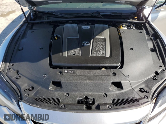 2024 Lexus LS 500 with VIN JTHD51GF5R5012520, listed as a Copart auction lot 49307425 with 1,728 mi miles and Salvage title. Bid and sale history available at DreamBid. Image 12.