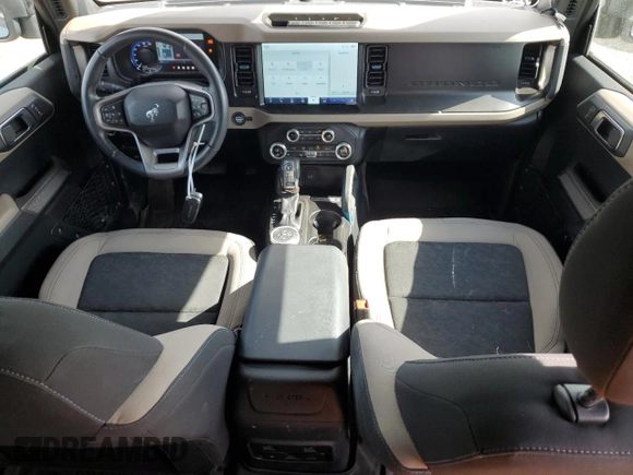2021 Ford Bronco with VIN 1FMEE5DP0MLB08033, listed as a Copart auction lot 48920565 with 37,577 mi miles and Salvage Title. Bid and sale history available at DreamBid. Image 8.