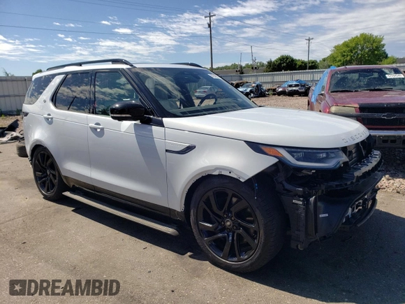 2023 Land Rover Discovery HSE R-Dynamic with VIN SALRM4EU1P2483388, listed as a Copart auction lot 57518074 with 18,063 mi miles and Salvage Title. Bid and sale history available at carsss.com. Image 4.
