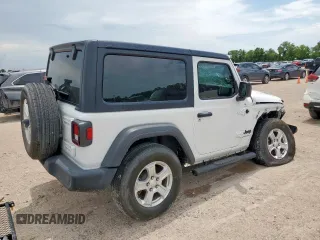 2023 Jeep Wrangler Sport с VIN 1C4HJXAG4PW598962, выставлен на аукционе Copart как лот 63846695 с пробегом 37 986 миль миль и Списание • Salvage title. История ставок и продаж доступна на DreamBid. Изображение 3.