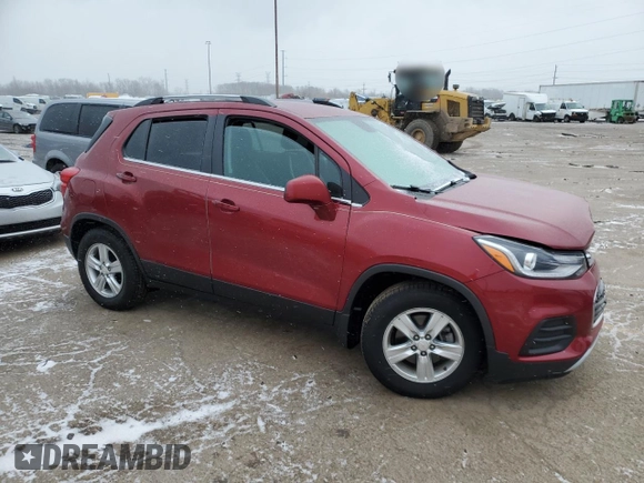 2019 Chevrolet Trax LT z VIN 3GNCJLSB0KL117665, wystawiony jako Copart lot #41382875 z przebiegiem 50 878 mil mil oraz Szkoda całkowita • Salvage title. Historia ofert i sprzedaży dostępna na DreamBid. Obrazek 4.