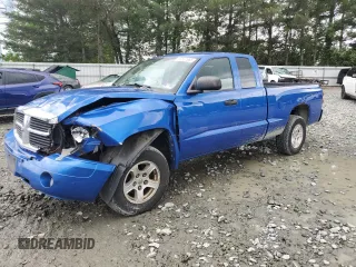 2007 Dodge Dakota SLT z VIN 1D7HW42P67S209766, wystawiony jako Copart lot #58137065 z przebiegiem 127 566 mil mil oraz Szkoda całkowita • Salvage title. Historia ofert i sprzedaży dostępna na DreamBid. Obrazek 1.