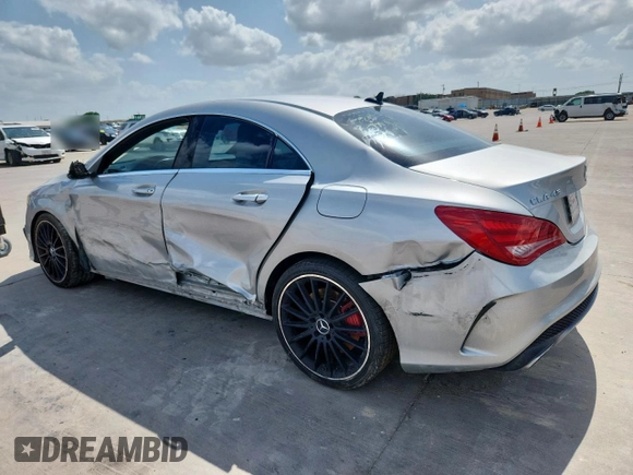 2014 Mercedes-Benz CLA 45 AMG with VIN WDDSJ5CB5EN082095, listed as a Copart auction lot 61476765 with 85,129 mi miles and Salvage title. Bid and sale history available at DreamBid. Image 2.