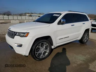 2019 Jeep Grand Cherokee Overland with VIN 1C4RJECG4KC707811, listed as a Copart auction lot 51337995 with 50,201 mi miles and Salvage Title. Bid and sale history available at carsss.com. Image 1.