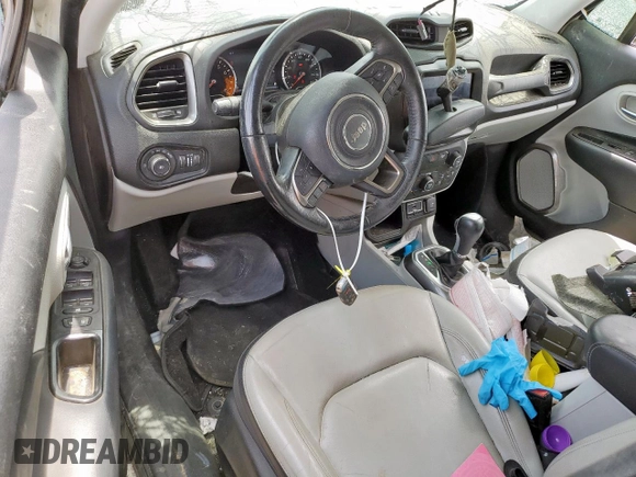 2018 Jeep Renegade Limited with VIN ZACCJADBXJPH49671, listed as a Copart auction lot 57353395 with 49,582 mi miles and Clean title. Bid and sale history available at DreamBid. Image 8.
