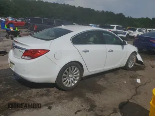 2012 Buick Regal Premium 1 with VIN 2G4GS5EK1C9207843, listed as a Copart auction lot 61445745 with 154,912 mi miles and Salvage title. Bid and sale history available at DreamBid. Image 3.