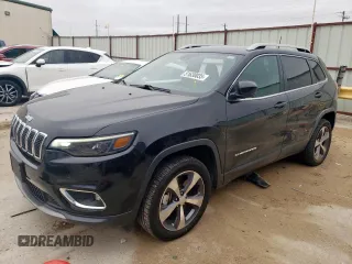 2019 Jeep Cherokee Limited with VIN 1C4PJMDN2KD124128, listed as a Copart auction lot 51630035 with 44,693 mi miles and Salvage Title. Bid and sale history available at carsss.com. Image 1.