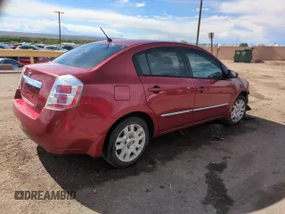2010 Nissan Sentra S with VIN 3N1AB6AP4AL633850, listed as a Copart auction lot 55936165 with 156,942 mi miles and Salvage title. Bid and sale history available at DreamBid. Image 3.