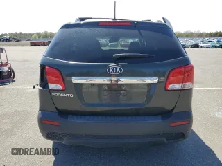 2012 Kia Sorento LX with VIN 5XYKT4A25CG300607, listed as a Copart auction lot 54939775 with 183,995 mi miles and Salvage Title. Bid and sale history available at carsss.com. Image 6.