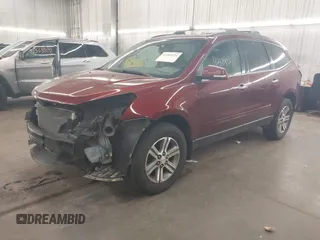 2015 Chevrolet Traverse LT с VIN 1GNKVGKD6FJ151356, выставлен на аукционе IAAI как лот 42389124 с пробегом 206 906 миль миль и . История ставок и продаж доступна на DreamBid. Изображение 18.