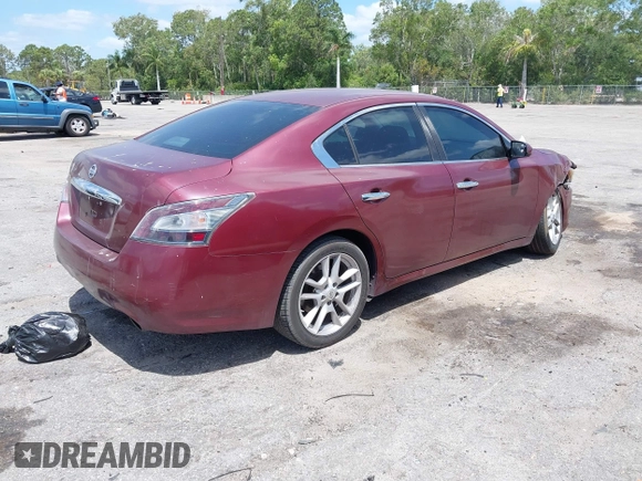 2012 Nissan Maxima S с VIN 1N4AA5AP0CC821571, выставлен на аукционе IAAI как лот 42171453 с пробегом 121 859 миль миль и . История ставок и продаж доступна на DreamBid. Изображение 4.