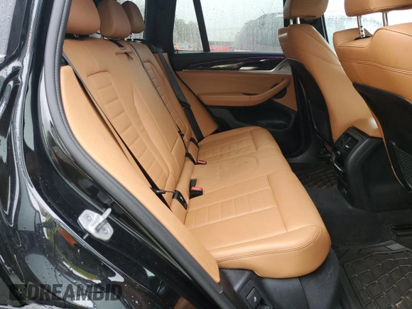 2021 BMW X3 xDrive30i with VIN 5UXTY5C0XM9F26203, listed as a Copart auction lot 44698984 with 37,923 mi miles and Non Repairable. Bid and sale history available at DreamBid. Image 10.