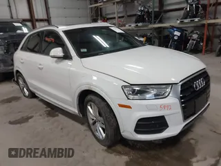 2016 Audi Q3 Premium Plus with VIN WA1EFCFS8GR012119, listed as a IAAI auction lot 41285992 with 96,693 mi miles. Bid and sale history available at carsss.com. Image 1.